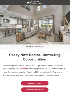 Final Week: Agent Tour of Homes + Chance to Win $500