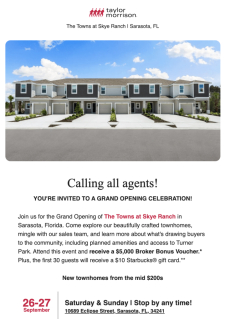 This Weekend: Join us for a Grand Opening Celebration at Skye Ranch