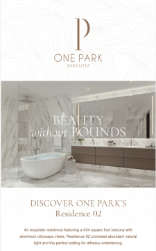 Discover One Park Sarasota's Residence 02
