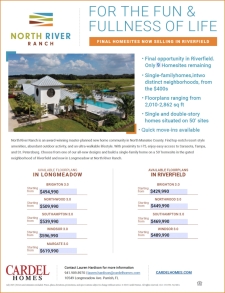 Explore single-family homes in North River Ranch