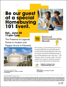 Homebuyer 101 Event- Educate Your Buyer on All They Need To Know Buying a New Home