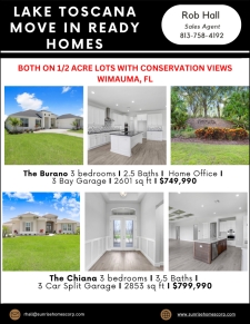 Move in Ready Homes in Wimauma, FL!