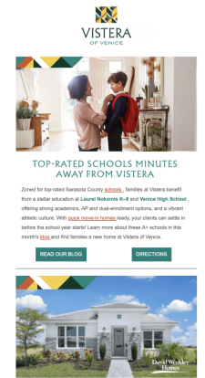 Realtors! Top-Rated Schools & Move-In Ready Homes at Vistera 🏡