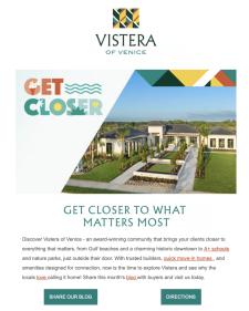 Your Clients Can Get Closer to What Matters Most at Vistera 🏡