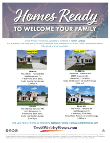 Hamlin Landing - New Inventory