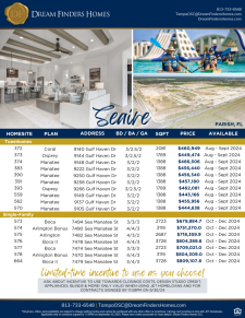 Limited Time Incentives + Inventory in Seaire!