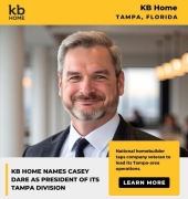 KB Home Names Casey Dare as President of Tampa Division