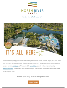 Realtors! Your Clients Can Have It All at North River Ranch 🏡⭐