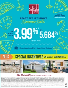 3.99% Interest Rate + Special Incentives