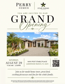 You&rsquo;re Invited: Star Farms Model Home Grand Opening!
