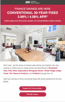 Check out our lower rates on select Tampa ready-now homes