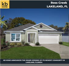 Announcing The Grand Opening of Ross Creek in Lakeland!