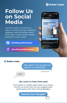 Don&rsquo;t miss out on the latest updates! - Follow Builder Guides Tampa
