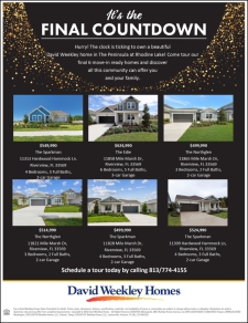 Final David Weekley Homes in The Peninsula at Rhodine Lake