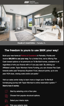 Flex cash returns&mdash;your future home just got more affordable