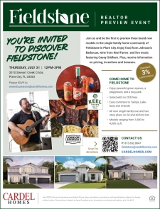 Realtor Preview Event at Fieldstone in Plant City!