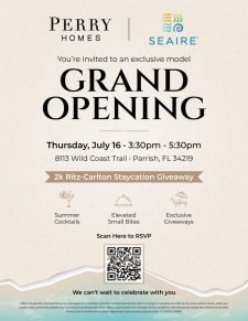 You're Invited to an Exclusive Model Grand Opening at Seaire!
